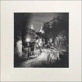 Tirage fine art : Place Dalida